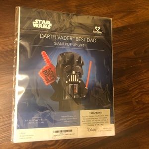 NWT Lovepop Star Wars Darth Vader "Best Dad" Father's Day 3D Pop Up Card